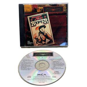 Tex Ritter Country Music Hall of Fame Series CD Country 1991 BMG Sam Hall